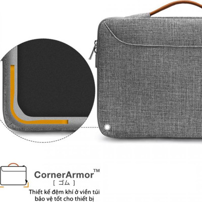 Túi xách chống sốc dành cho MacBook Pro 15” 2018 TOMTOC (USA) Spill-resistant  - Hàng chính hãng 