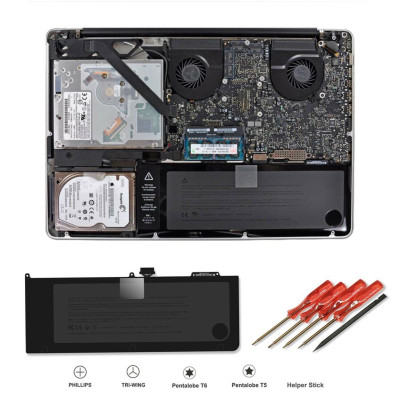 Pin Dành Tương Thích Cho Macbook Pro 15 A1286 A1382 (Late 2011 Early 2011 And Mid 2012 Version) TEEEMO PC Hàng Nhập Khẩu New Seal