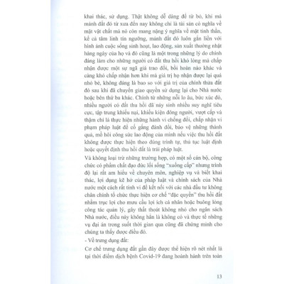 Quy Trình Pháp Lý Thu Hồi Đất, Trưng Dụng Đất, Bồi Thường, Hỗ Trợ, Tái Định Cư Và Giải Quyết Khiếu Nại, Tố Cáo, Khởi Kiện Của Người Có Đất Thu Hồi, Trưng Dụng