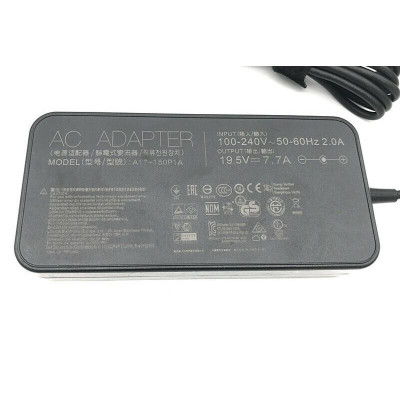 Sạc Tương Thích Cho Laptop Asus 19V-7.7A 150W (6.0Mm*3.7Mm Có Kim Bên Trong) - Hàng Nhập Khẩu New Seal TEEMO PC TEAC398