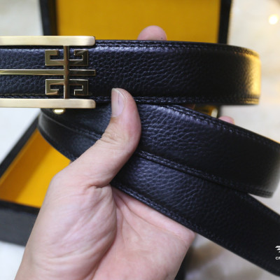 Dây nịt nam - Thắt lưng nam da cao cấp chất liệu da thật khóa tự động MTA004GN - CRATHERF