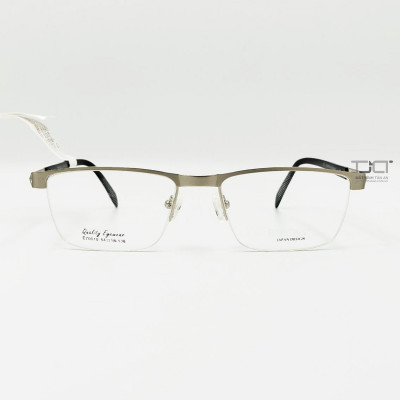 GỌNG KÍNH NAM, PHOM VUÔNG  GỌNG NỮA KHUNG THỜI TRANG HÀN QUỐC ESSENTIALS E70010