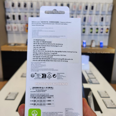 Ốp Samsung Silicone S23 Ultra màu Xanh Navy  - Hàng chính hãng