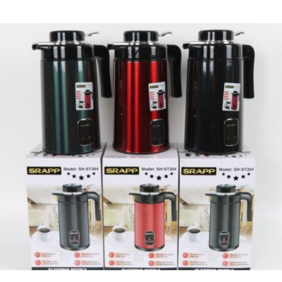 Ấm Siêu Tốc Giữ Nhiệt SRAPP SH-ST304 3L - Màu Ngẫu Nhiên - Hàng Chính Hãng