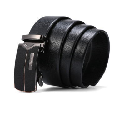 Thắt lưng nam da bò nguyên chất mặt khóa tự động hợp kim cao cấp