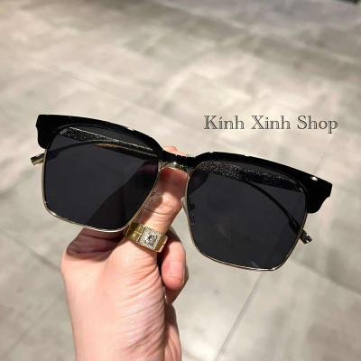 Kính mát nam Mắt vuông chống nắng uv thời trang đi đường giúp bảo vệ mắt