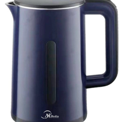 Ấm Siêu Tốc Inox 2 Lớp 2.5L NK Media MD-EK6525 - Màu Ngẫu Nhiên - Hàng Chính Hãng