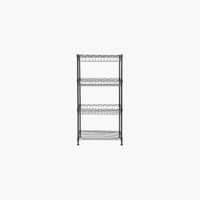 Kệ sắt đa năng để đồ 4 tầng dùng trong nhà bếp