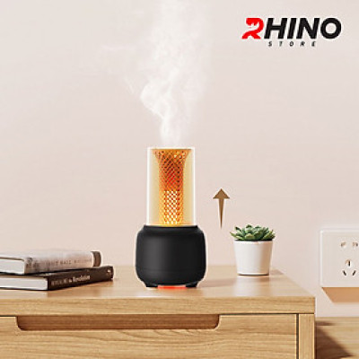 Máy phun sương tạo độ ẩm mini Rhino H305 tự ngắt khi hết nước kèm đèn hàng chính hãng