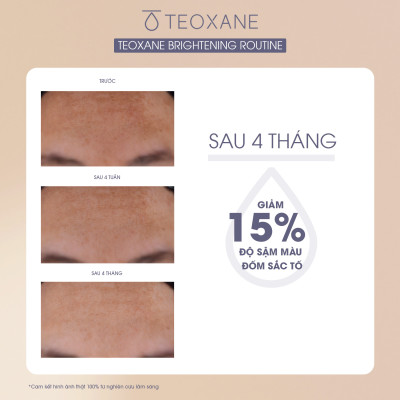 Combo Serum làm sáng, săn chắc da Teoxane RHA Vit C Serum + Kem chống Nắng Teoxane Advanced Perfecting Shield SPF 50+