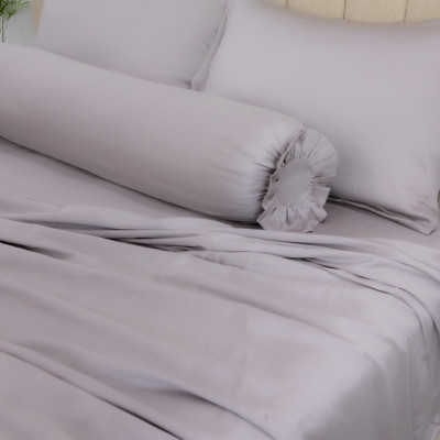 Bộ 5 món drap, ga giường áo gối tencel 100% NIN Florence 80s nhiều màu mẫu mới 2024 nhiều size nệm 1m6, 1m8, 2m mát lạnh, mềm mại