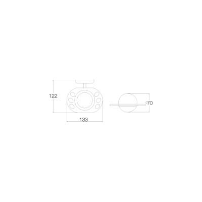 Giá để ly và bàn chải đánh răng - NE-9409 - SUS 304 