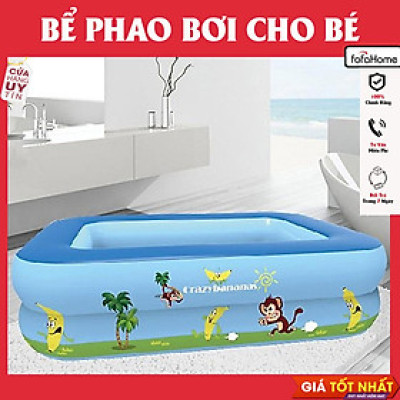 Bể Bơi Trẻ Em Phao Bơi Cho Bé Hồ Bơi Cho Bé Loại 2-3 Tầng Dày Dặn Bền Đẹp Đáy 2 Lớp Chống Trơn Gấp Gọn Dễ Dàng Giao Mùa Ngẫu Nhiên