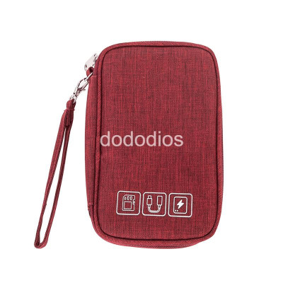 Túi phụ kiện công nghệ đựng pin sạc dự phòng, điện thoại, cáp sạc usb, tai nghe có quai cầm - Hàng chính hãng dododios