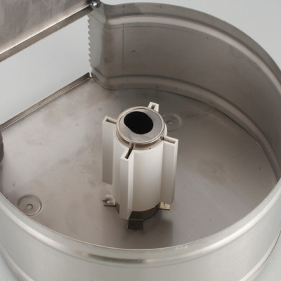 Hộp đựng giấy vệ sinh cuộn lớn gắn tường, Mã M-5822, Chất liệu Inox, Dáng tròn