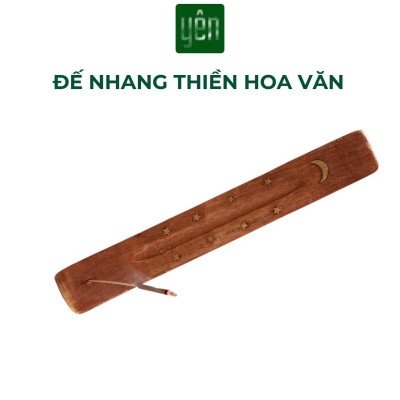 Đế Gỗ Thông Cắm Nhang Thảo Tối Giản Trang Trí Nhà Bàn Thờ Dâng Hương Thư Giãn