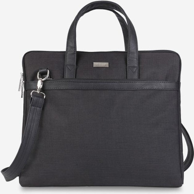 Túi công sở nam nữ đựng laptop 14 inch IDIGO MB2 - 410, túi đựng tài liệu A4 ngăn kéo trước thanh lịch