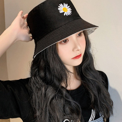 Mũ Vành Nhỏ, Mũ Bucket Hoa Cúc, Mũ Bucket Cụp Phong Cách Swag Siêu Xinh MD07