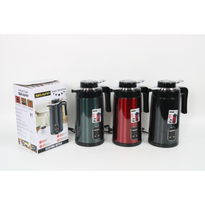 Ấm Siêu Tốc Giữ Nhiệt SRAPP SH-ST304 3L - Màu Ngẫu Nhiên - Hàng Chính Hãng