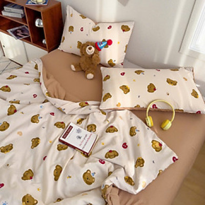 Bộ chăn chần ga gối cotton Icy LIDACO mềm mát êm ái từng giấc ngủ nhiều mẫu lựa chọn