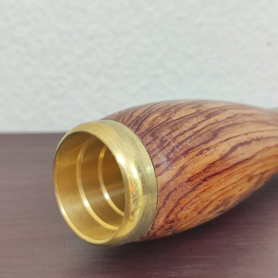 Tẩu Bắt Tóp Cigar Gỗ Phối Sừng TGS03 Ring Size 42-57 Hàng Thủ Công - Quà Tặng Ý Nghĩa Cho Sức Khỏe Nam Giới