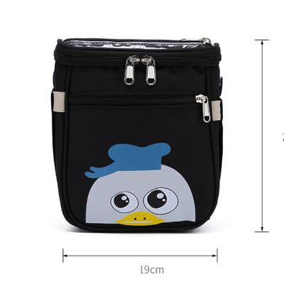 Túi treo xe đẩy, xe nôi có ngăn đựng điện thoại cảm ứng TPU trong suốt chống thấm cao cấp A08, hàng chính hãng