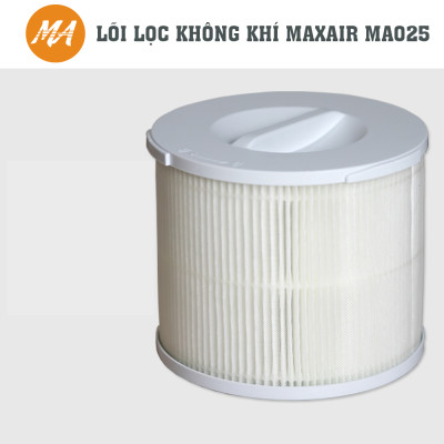 Lõi lọc không khí chính hãng MaxAir model MA025 Hepa lọc bụi mịn và than hoạt tính carbon khử mùi
