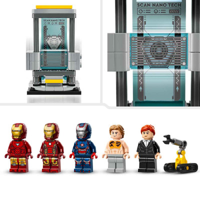 Đồ Chơi Lắp Ráp Bộ Sưu Tập Chiến Giáp Iron Man LEGO SUPERHEROES 76315 (384 chi tiết)