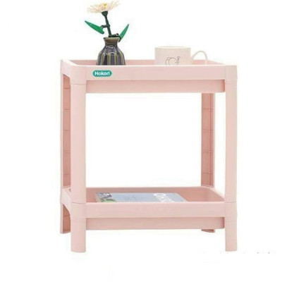 Kệ chữ nhật để đồ đa năng Osaka HOKORI 2 tầng nhựa VIỆT NHẬT cao cấp - Đựng đồ phòng tắm, gia vị, úp chén bát - Hàng chính hãng