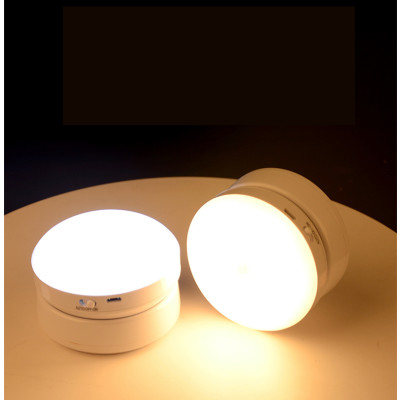 Đèn LED cảm ứng, cảm biến thông minh không dây, Pin sạc, nhận diện người có nam châm gắn tường xoay 360 độ làm đèn học, cho phòng ngủ, nhà vệ sinh, cho tủ quần áo, cầu thang, ban công, hành lang - MH2011
