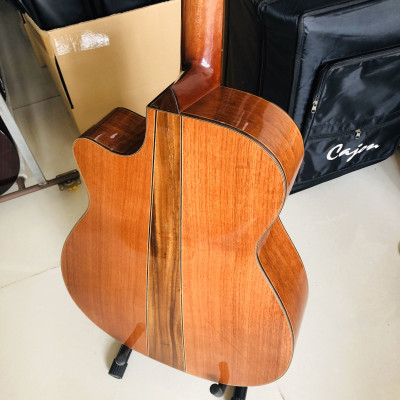 Đàn Guitar Acoustic DT350 full gỗ hồng đào âm thanh tốt sử dụng lâu dài