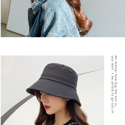 Mũ bucket, nón bucket trơn, nón du lịch đi biển kiểu dáng ulzzang Hàn Quốc MD10