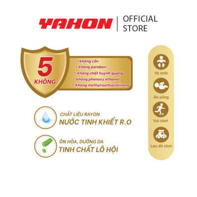 Thùng Khăn Ướt Em Bé NUNA Gold Không Mùi 100 Miếng/Bao, 24 Bao/Thùng