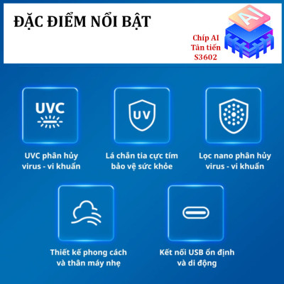 Máy khử mùi, lọc không khí ô tô dạng cốc Thương hiệu Hà Lan cao cấp Philips S3602, Công Suất 2W - Bảo Hành 24 Tháng (Hàng Nhập Khẩu)