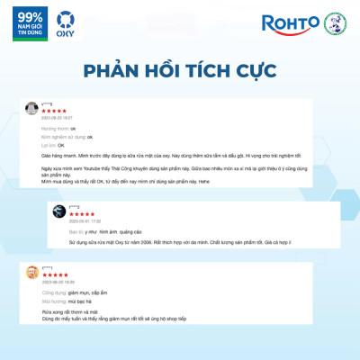 Sữa rửa mặt cho nam Oxy sạch sâu sảng khoái dưỡng ẩm dạng gel Oxy Perfect Hydra Wash 100g