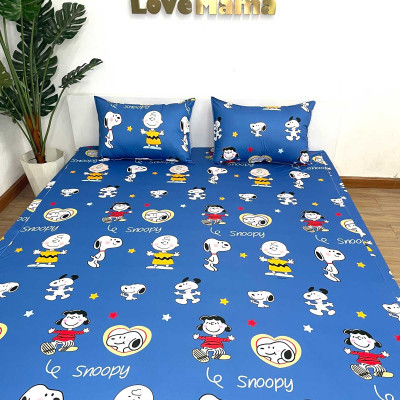 Ga chống thấm cho bé Cotton LoveMama chống thấm nước Họa tiết Snoopy