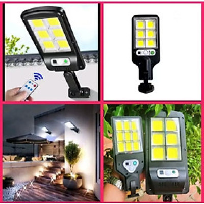 1 CÁI ĐÈN LED CHIẾU SÁNG NĂNG LƯỢNG MẶT TRỜI CÔNG XUẤT 150W 6 TIM LED HÀNG CHUẨN
