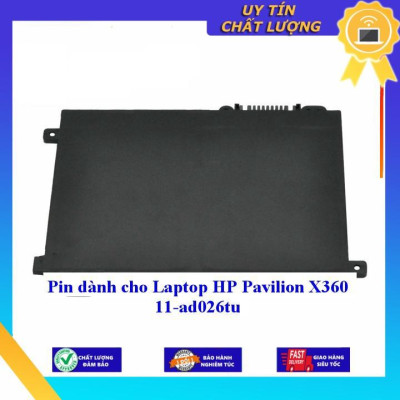 Pin dùng cho Laptop HP Pavilion X360 11-ad026tu - Hàng Nhập Khẩu New Seal