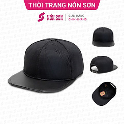 Mũ snapback hiphop nam nữ NÓN SƠN chính hãng MC229K-ĐN1