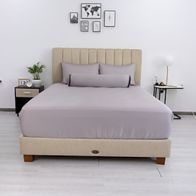 Bộ 5 món drap, ga giường áo gối tencel 100% NIN Florence 80s nhiều màu mẫu mới 2024 nhiều size nệm 1m6, 1m8, 2m mát lạnh, mềm mại