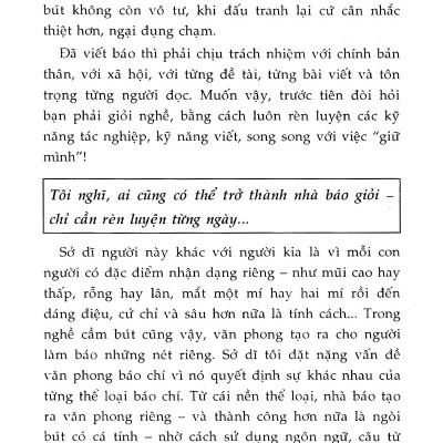 Viết Báo & Theo Đuổi Sự Kiện