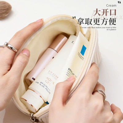 Túi Đựng Đồ Trang Điểm Hình Bán Nguyệt Mini Dành Cho Nữ - Thiết Kế Sang Trọng, Tiện Lợi - HÀNG CHÍNH HÃNG MINIIN