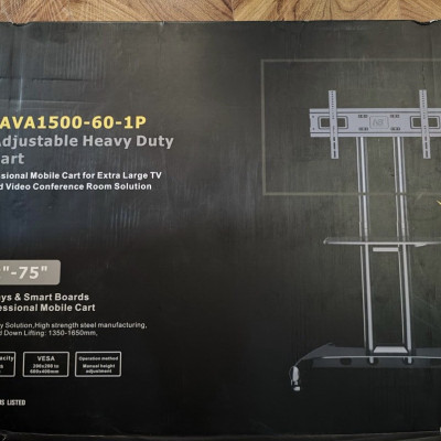 Giá Treo Tivi Di Động AVA1500  dùng cho tivi 32-75inch. Hàng Chính Hãng