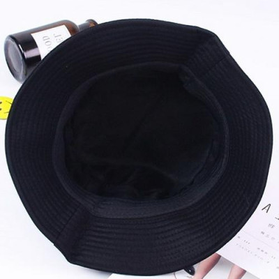 Nón bucket đen trơn thời trang Hàn Quốc dành cho cả nam và nữ NK482