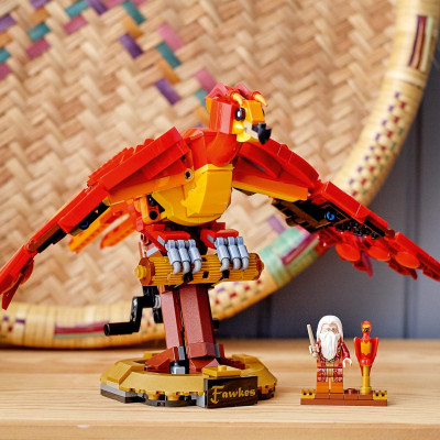 LEOG - 76394 - Harry Potter Fawkes, Phượng hoàng của cụ Dumbledore (597 chi tiết)