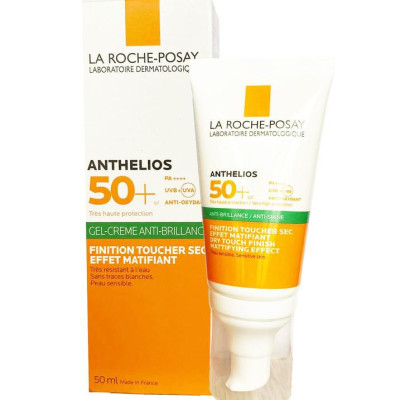 Kem chống nắng LA ROCHE POSAY dành cho da dầu - ANTHELIOS XL DRY TOUCH GEL CREAM SPF50+ 50ml