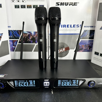 Micro Không Dây SHURE UR26D - Tần Số UHF - Chống Hú Tốt - Nhẹ Hơi - Chất Âm Hay - Hàng Chính Hãng