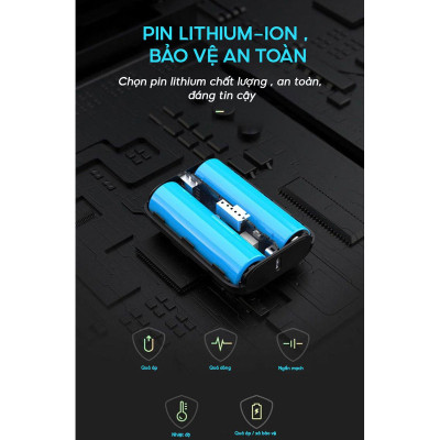 Sạc Dự Phòng Pisen Quick - Power Tiny 20W 10000mAh - Pisen TS-D304 - Màu Trắng