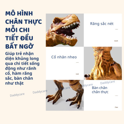 Mô hình khủng long mini cao su mềm Mideer Queen sized Simulated Dinosaur, jurassic world  T-rex spinosaurus