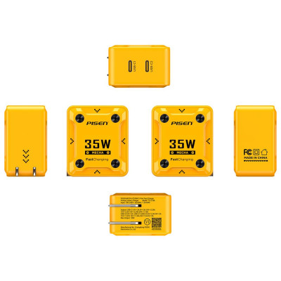 Sạc Nhanh Pisen Quick - Mecha GaNUltra 2C - Pisen PD35W